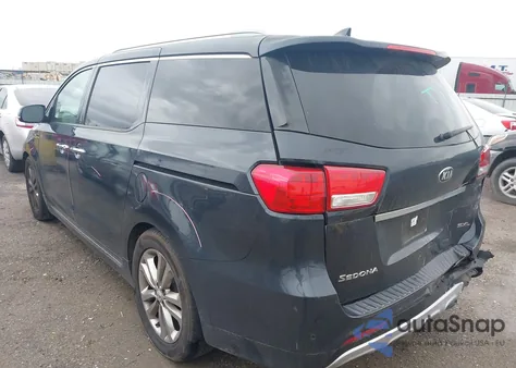 2016 Kia Sedona Sx Luxury из США, поврежденный, VIN KNDME5C19G6184169